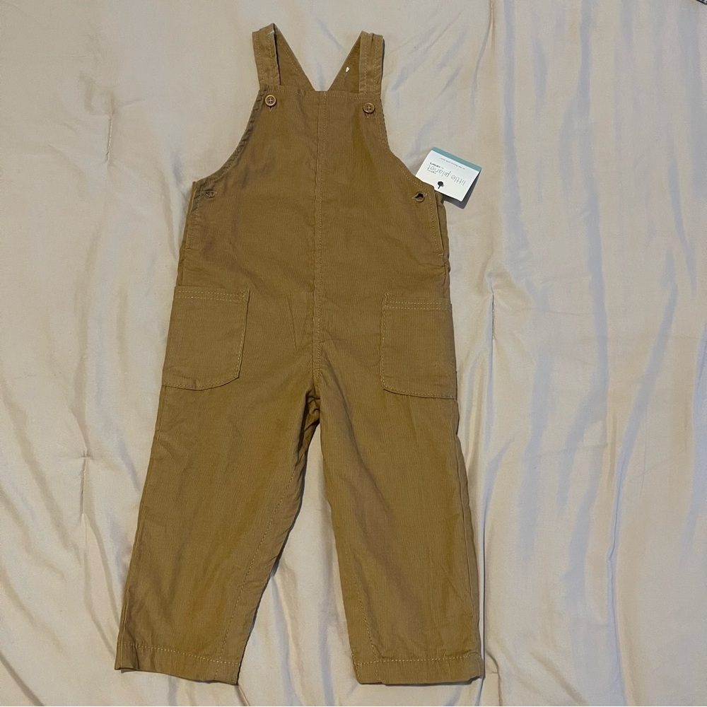 Little Planet Corduroy Tan Overalls Size 24M